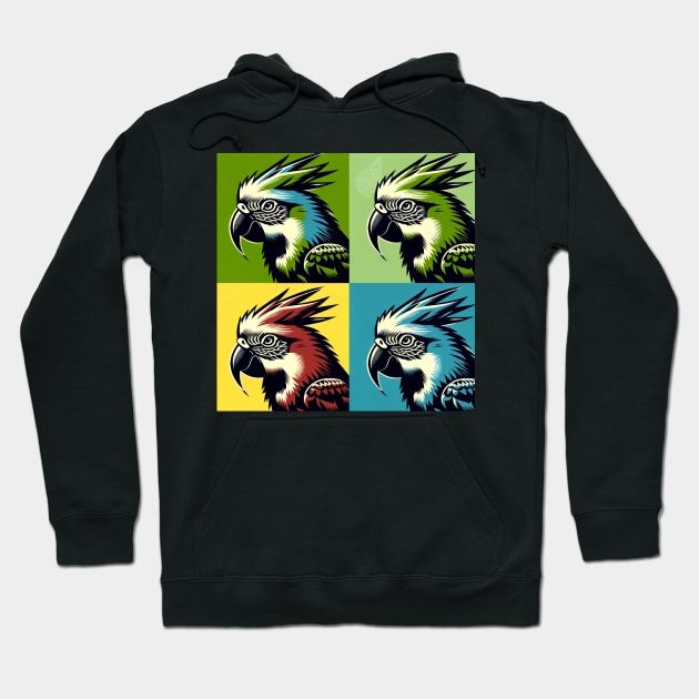 Pop Meyer's Parrot Art - Cool Birds Hoodie by PawPopArt